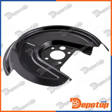 Déflecteur, disque de frein arrière gauche pour VW | HTO-VW-014, 1J0615609